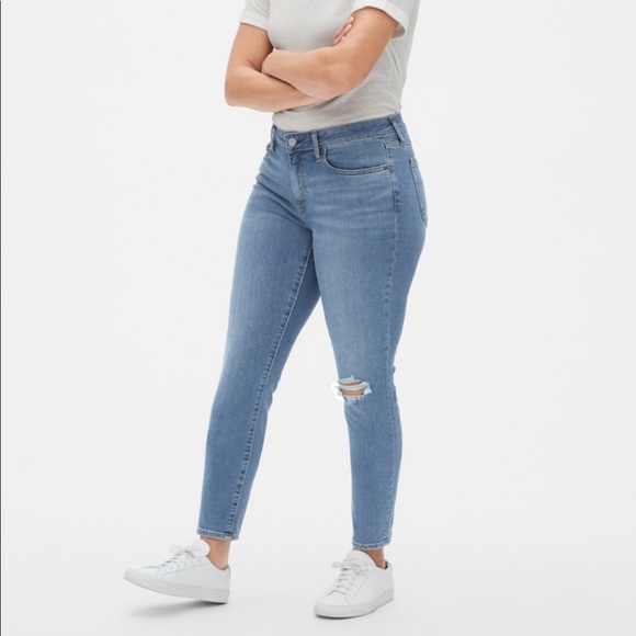 GAP Denim - GAP Curvy True Skinny High Rise Stretch Jeans